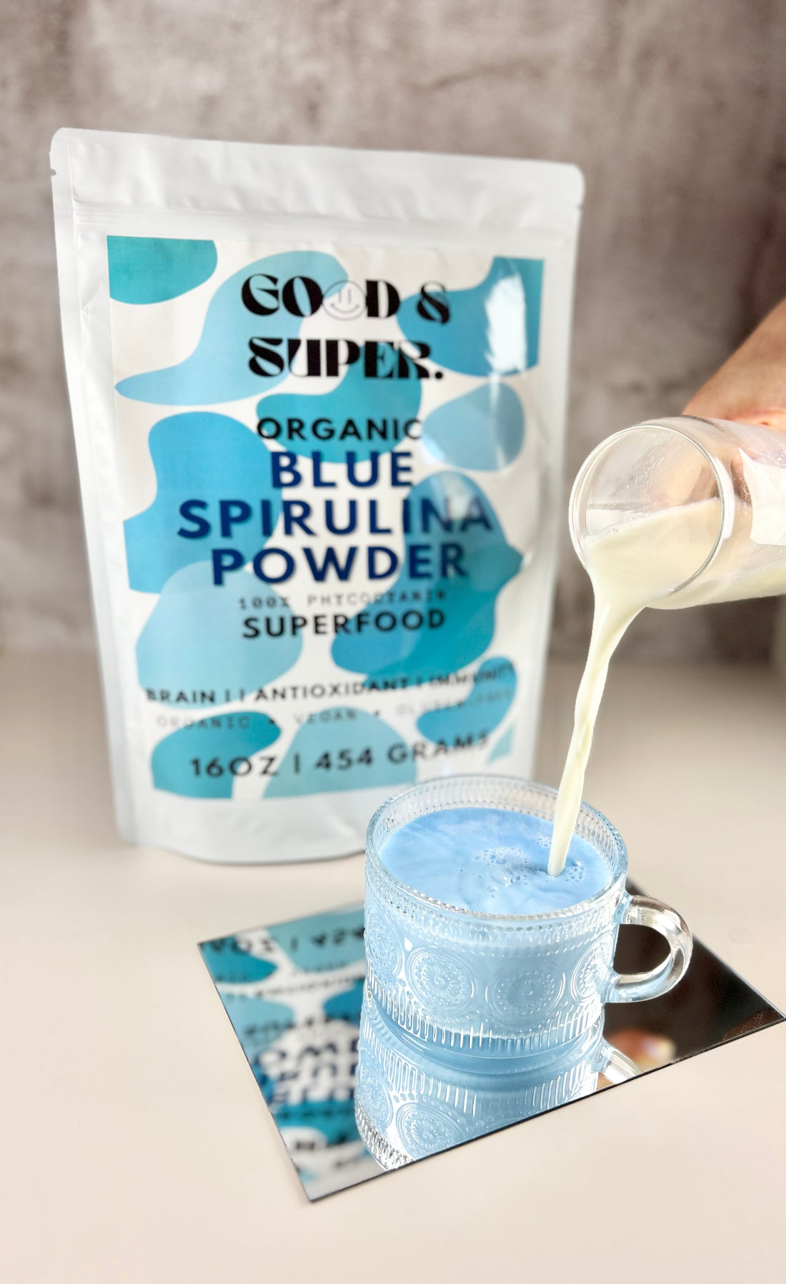 Bulk Blue Spirulina Powder from Good & Super